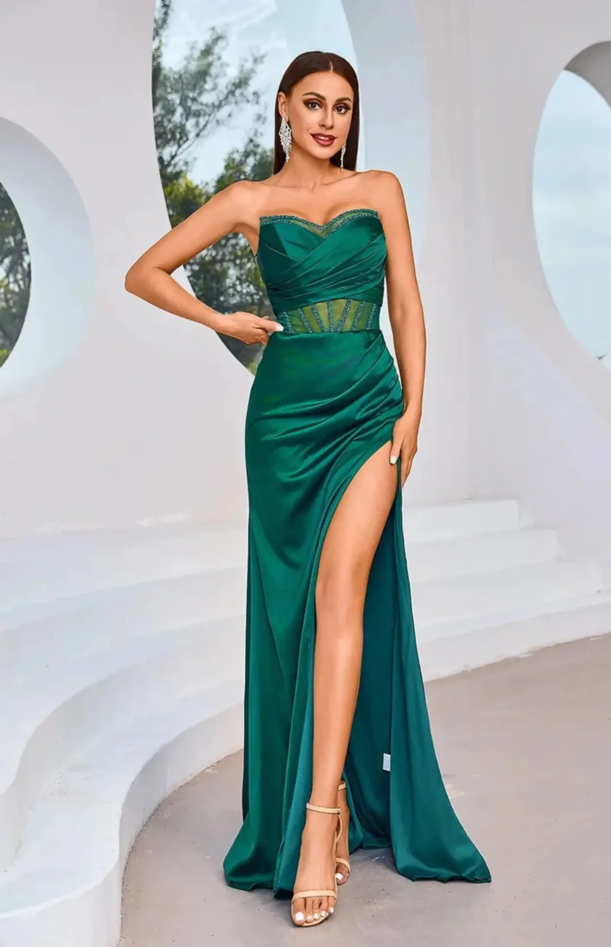 Style J26027 | Emerald Green | J'Adore Dresses | Bella Sera Bridal NH Style J26027 | Emerald Green | J'Adore Dresses | Bella Sera Bridal NH